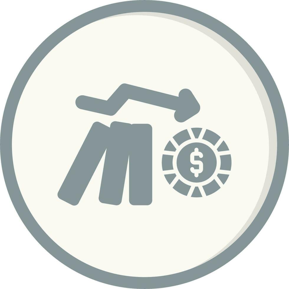 Domino Effect Vector Icon