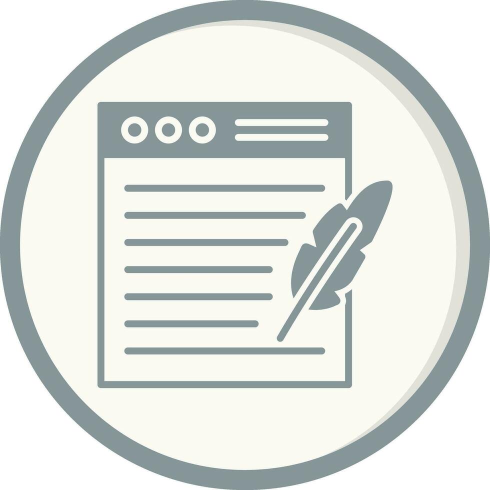 Feather Vector Icon