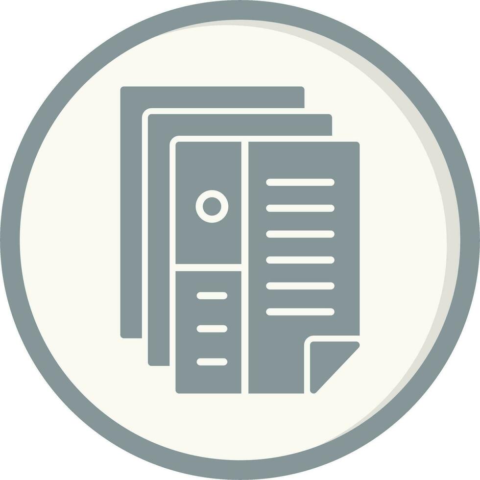 CV Vector Icon