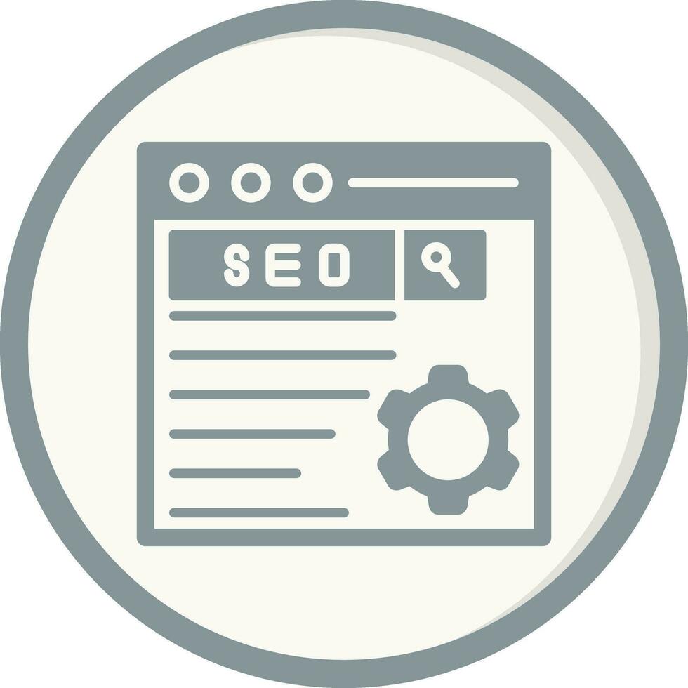 Seo Vector Icon