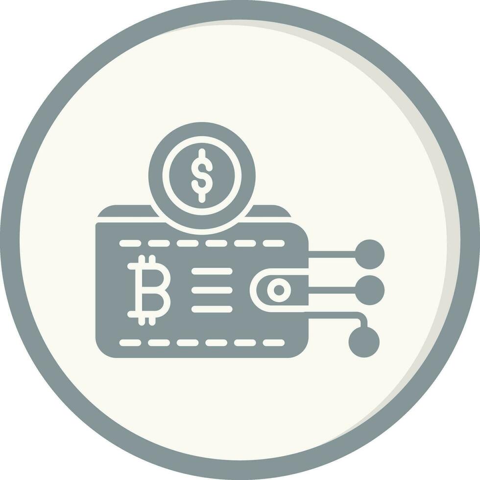 Crypto Wallet Vector Icon