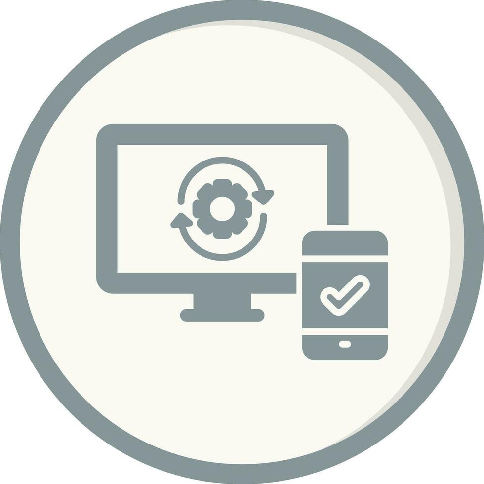 Synchronization Vector Icon