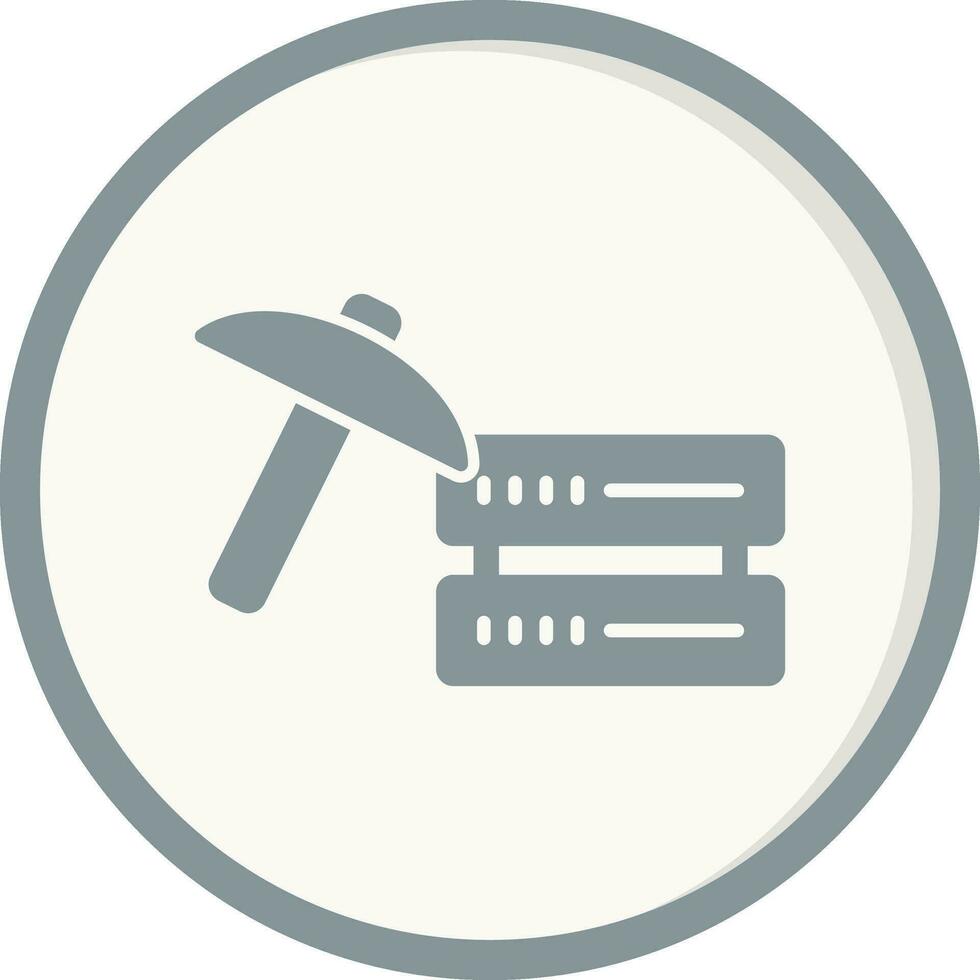 Data Mining Vector Icon