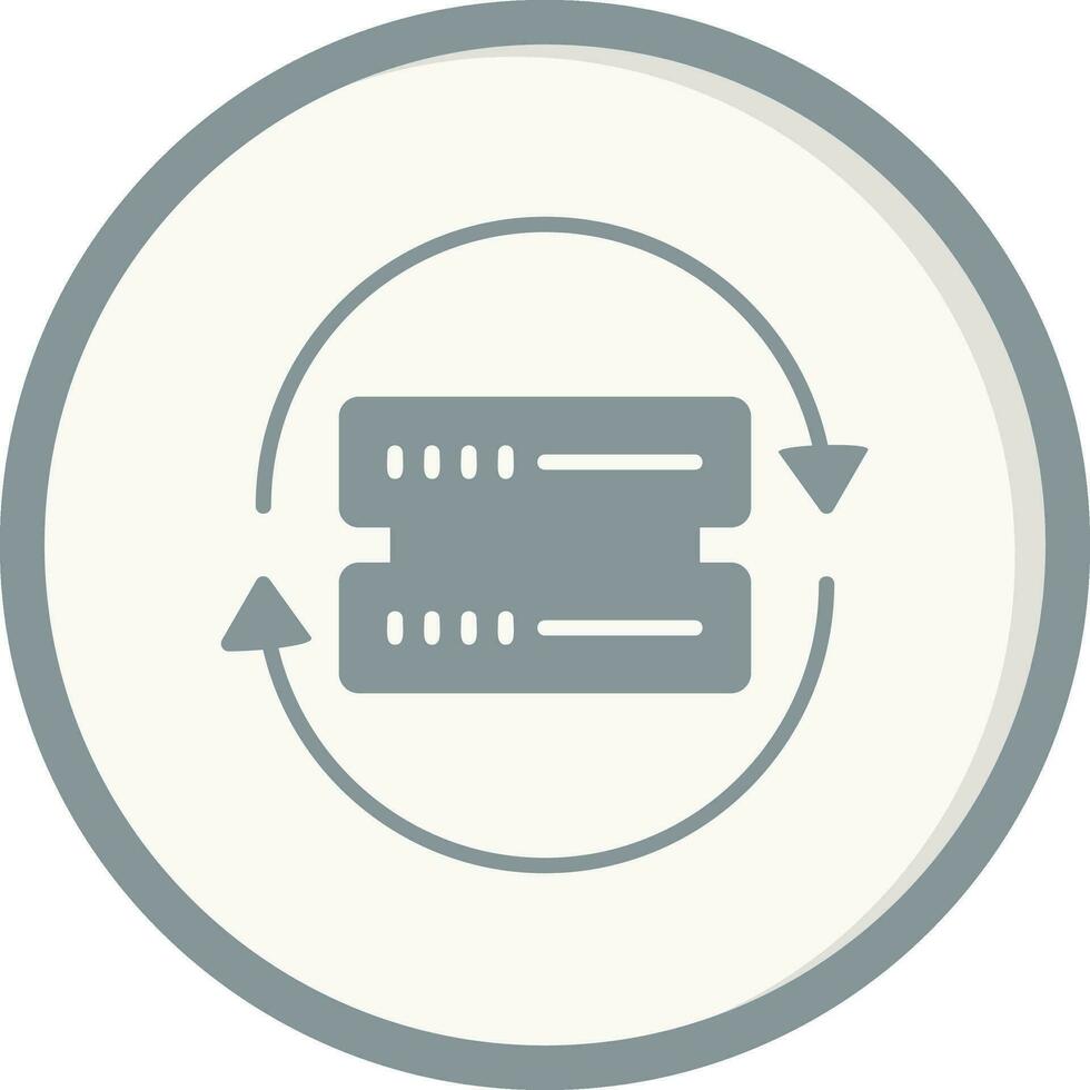 Data Transformation Vector Icon