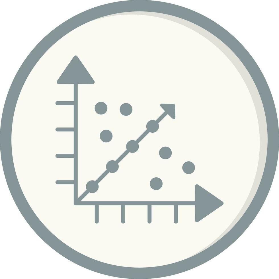 Regression Vector Icon