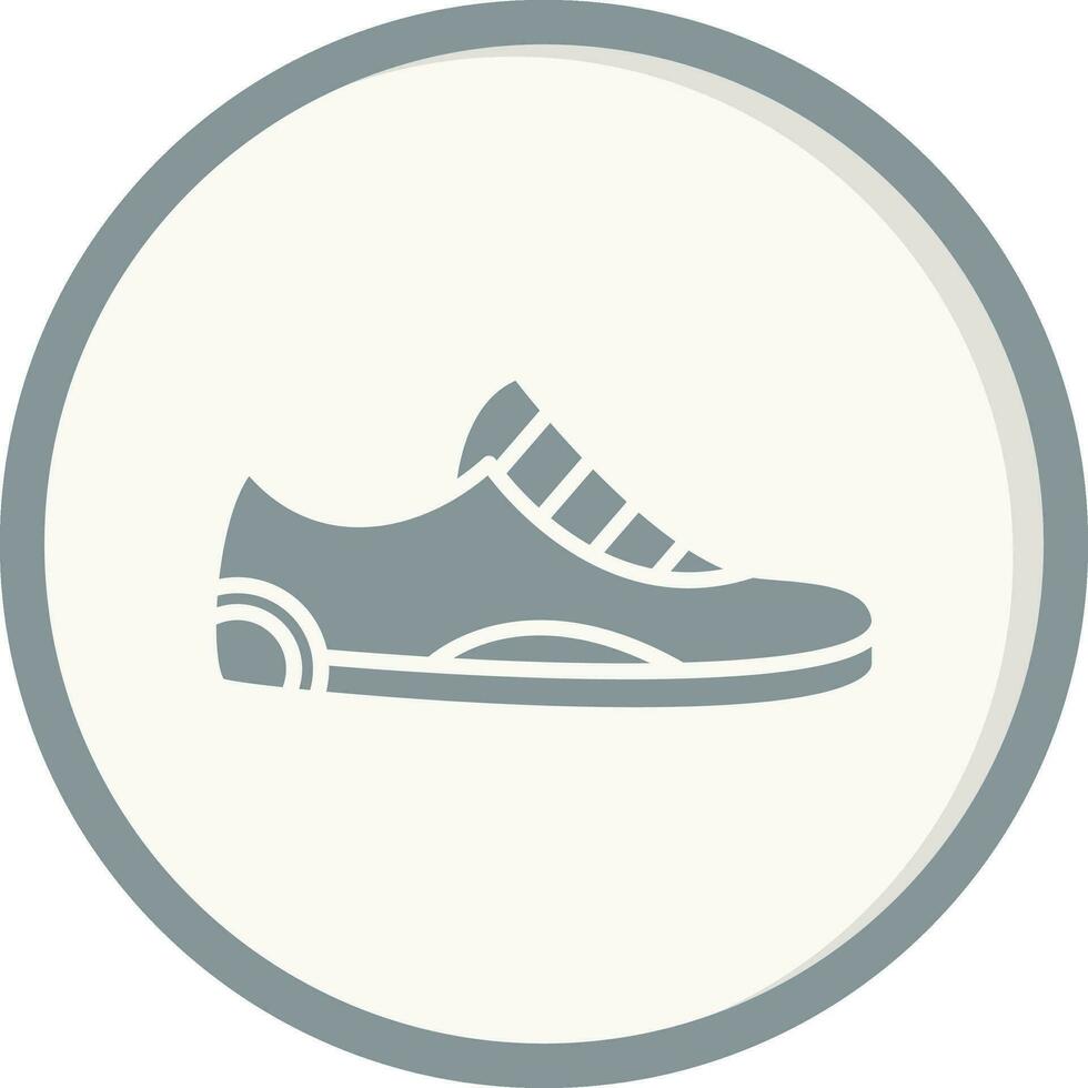 icono de vector de zapatos