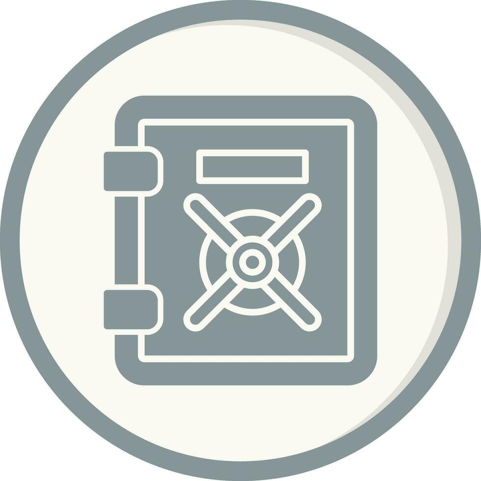 Safe Box Vector Icon