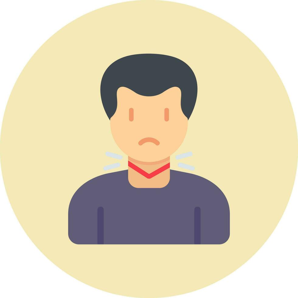 Thyroid Vector Icon