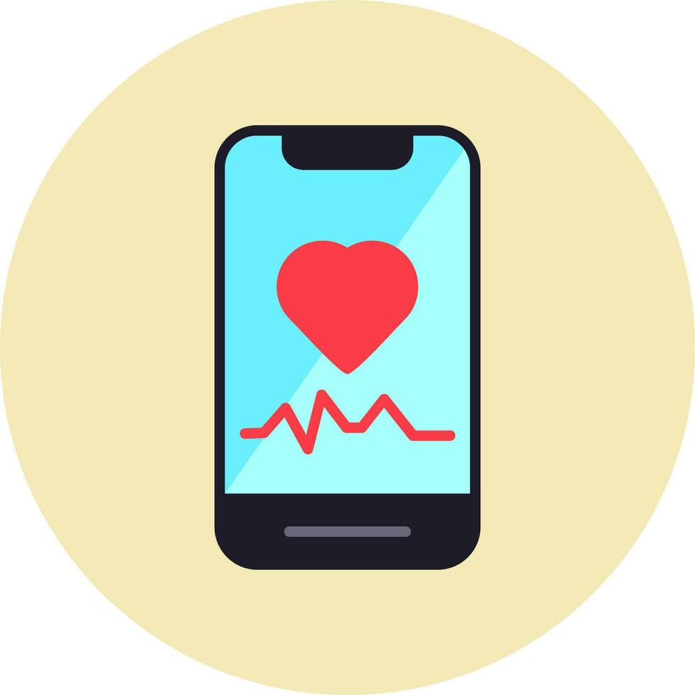 Heart Rate Vector Icon