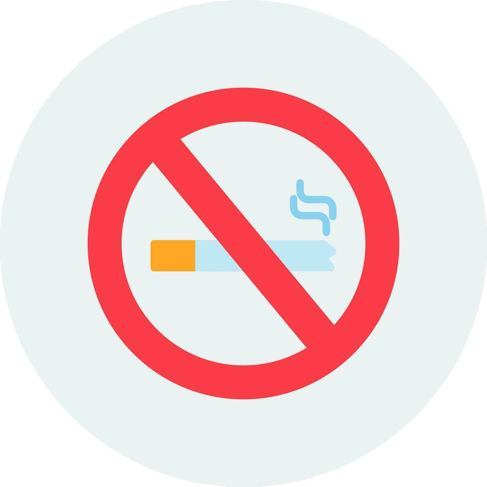 No Smoking Vector Icon