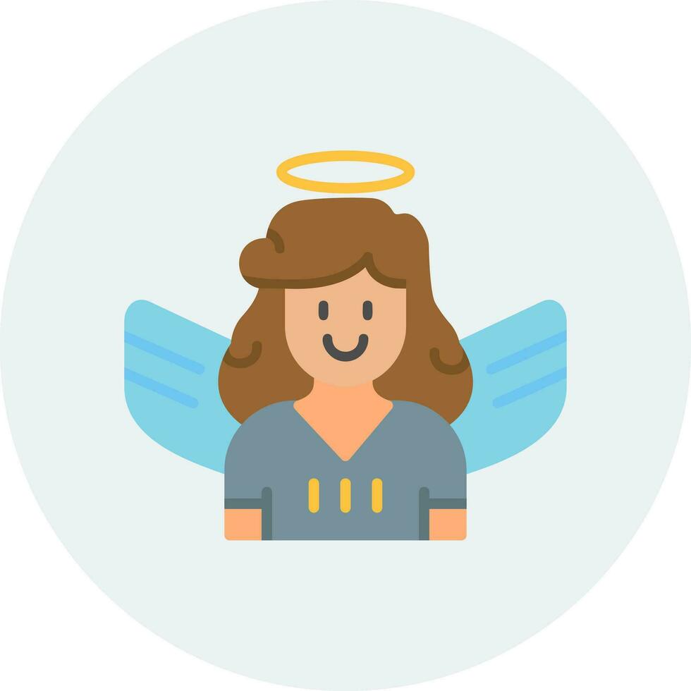 ángel vector icono