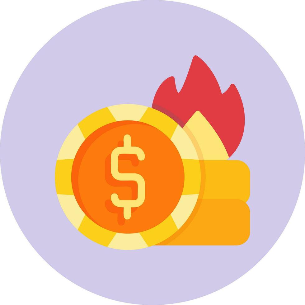 Burn Vector Icon