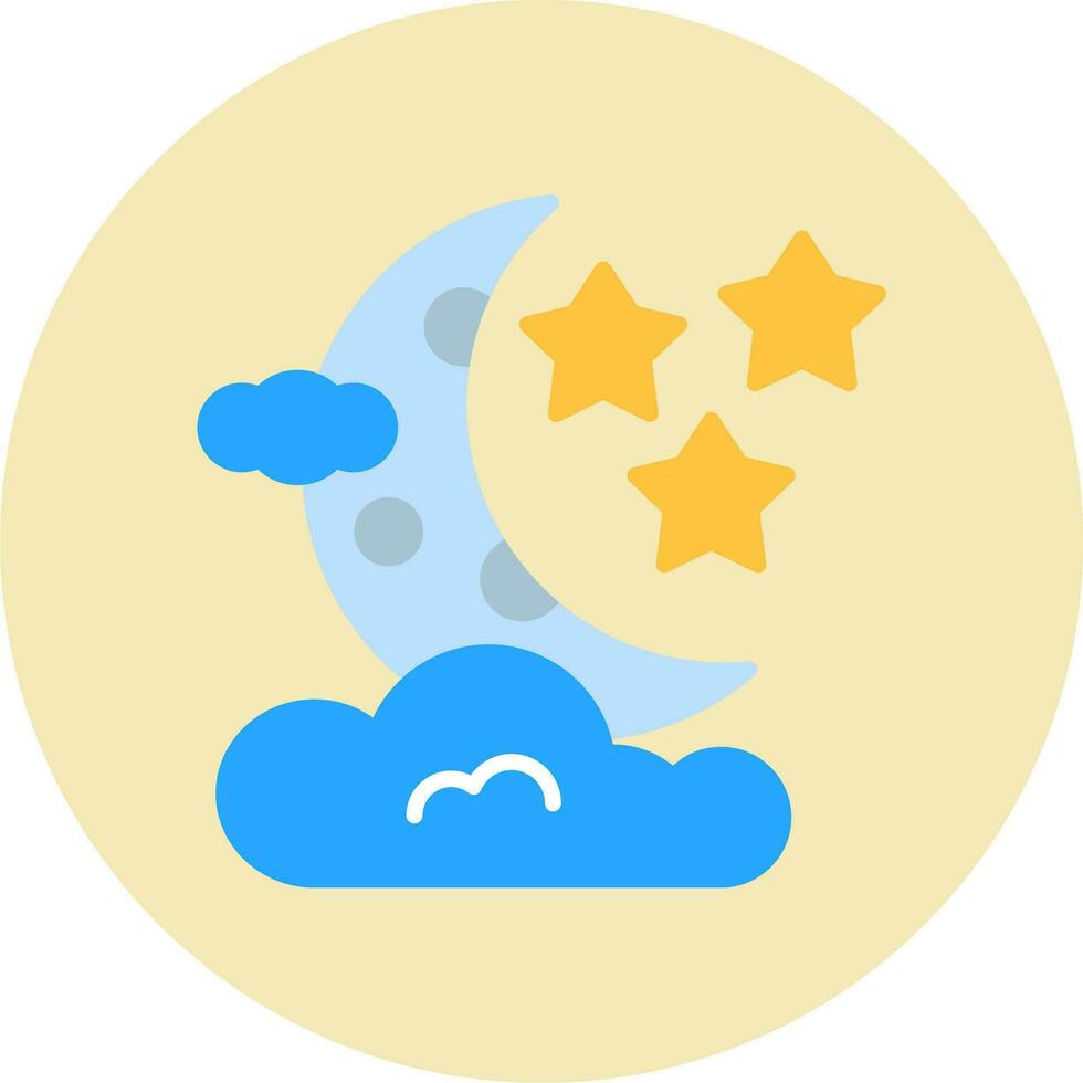 Moon Vector Icon