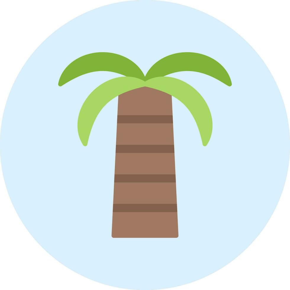 Coconut Palm Vector Icon