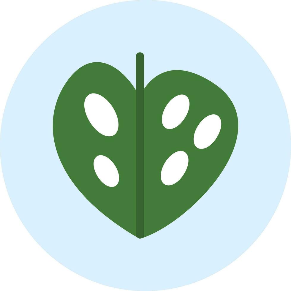 monstera vector icono