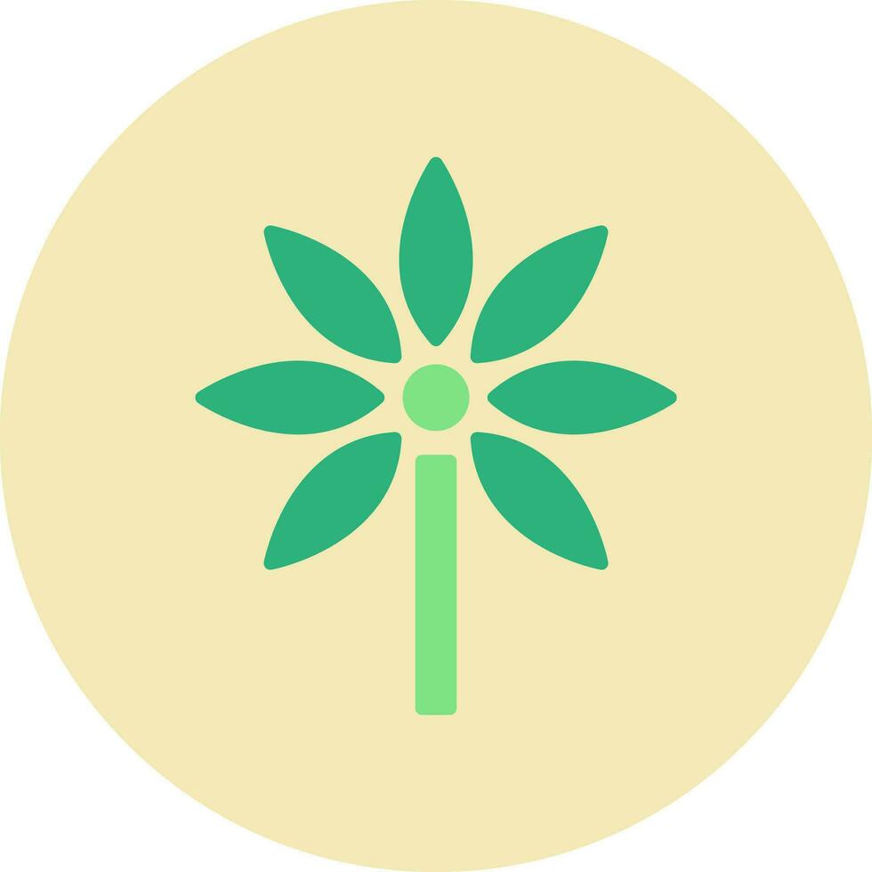 Schefflera Vector Icon