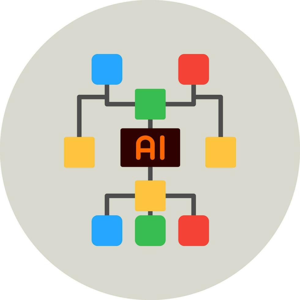 Artificial Intelligence Vector Icon