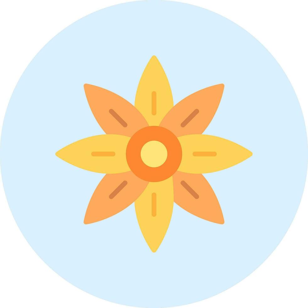 Tiger Lily Vector Icon