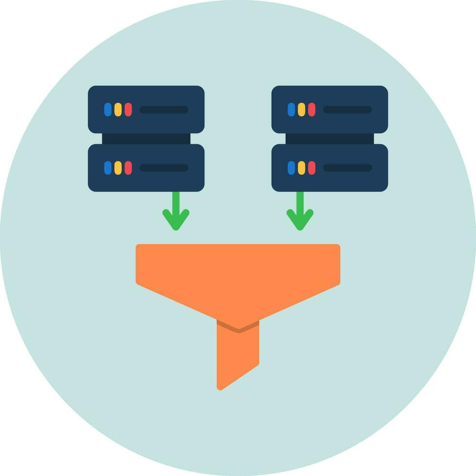Data Mining Vector Icon