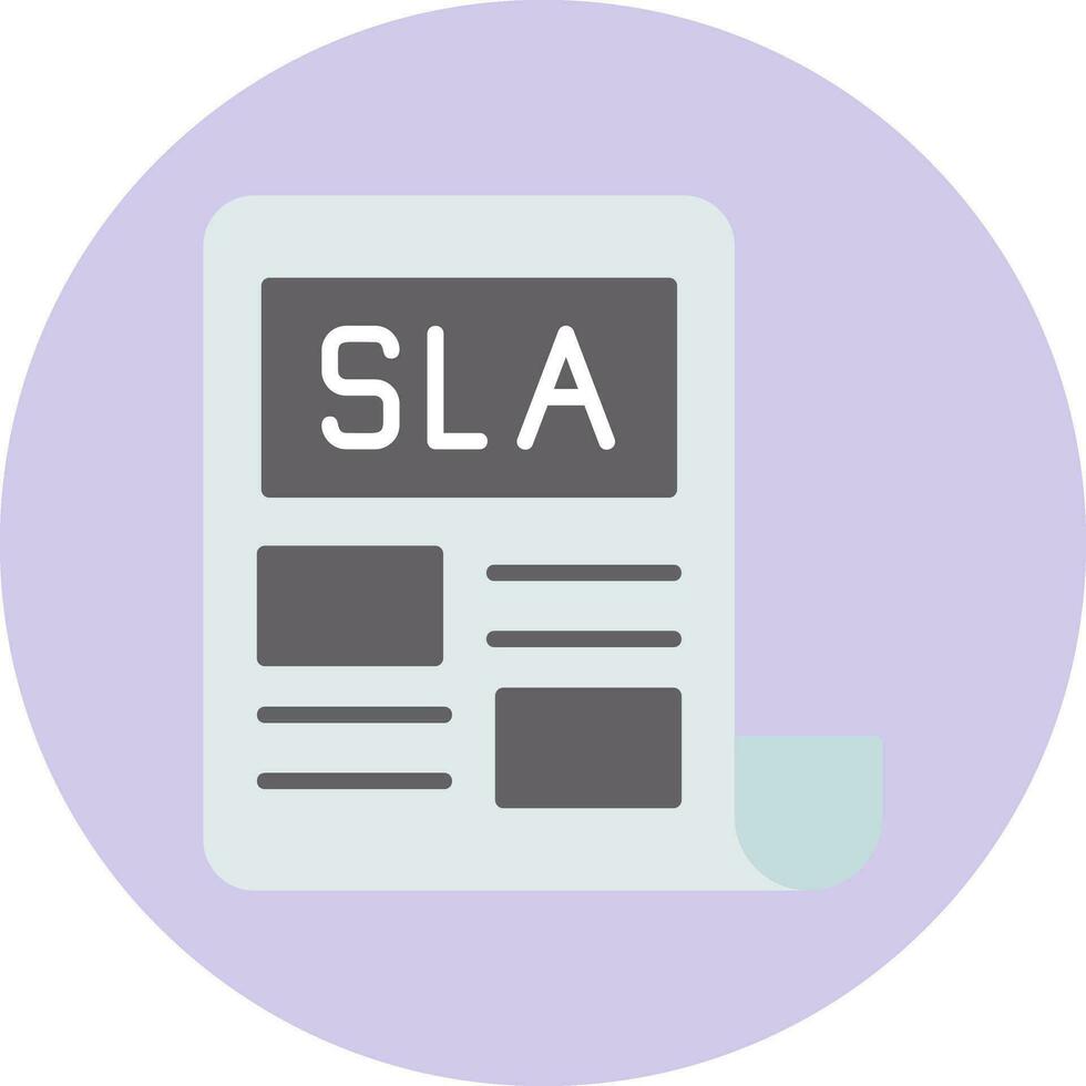 Sla vector icono