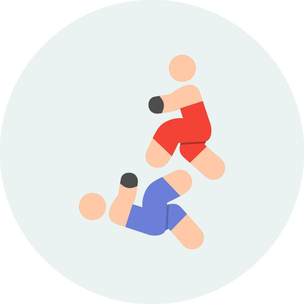 Wrestling Vector Icon