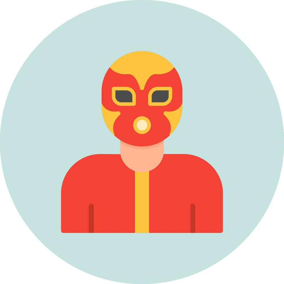 luchador vector icono