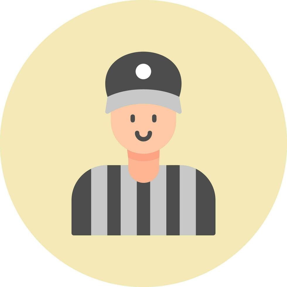 Referee Vector Icon