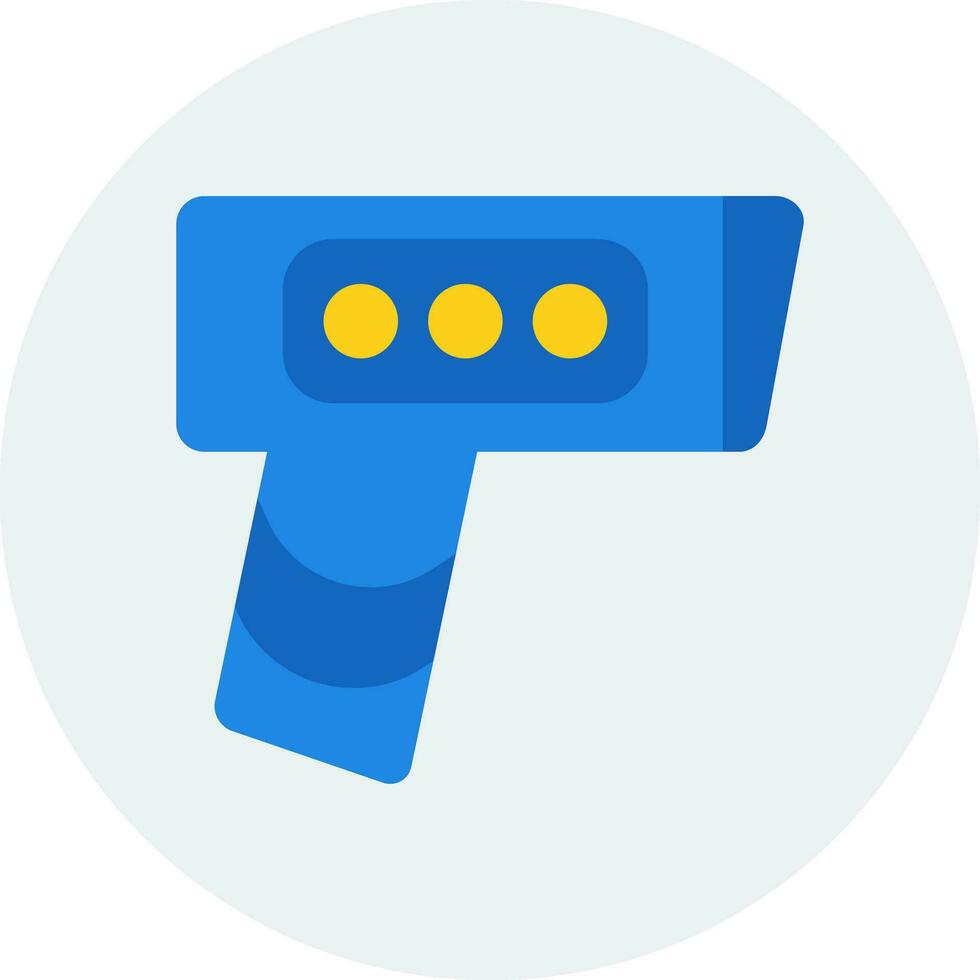 Thermometer Gun Vector Icon