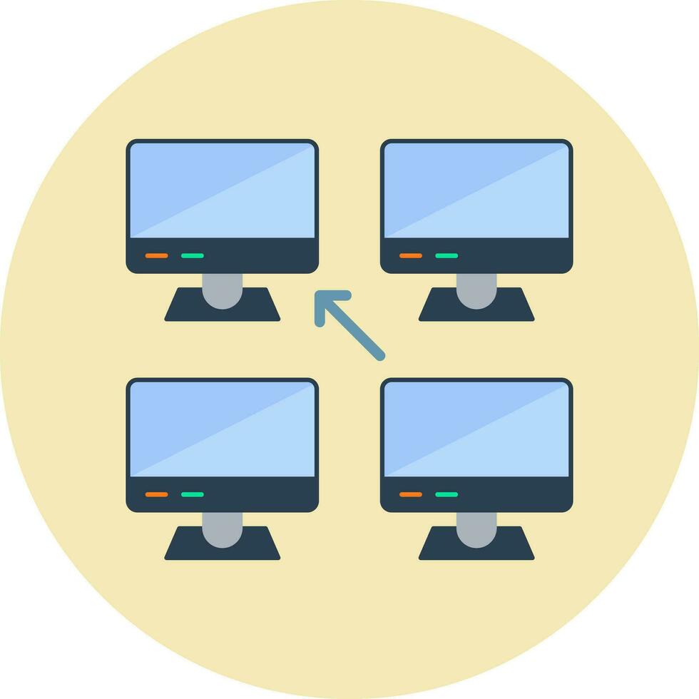 Decentralized Vector Icon
