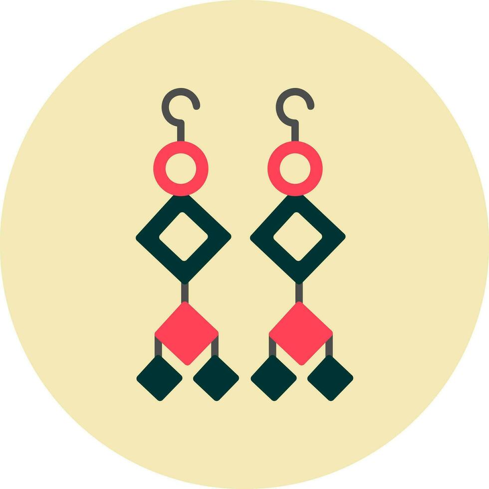 Earrings Vector Icon