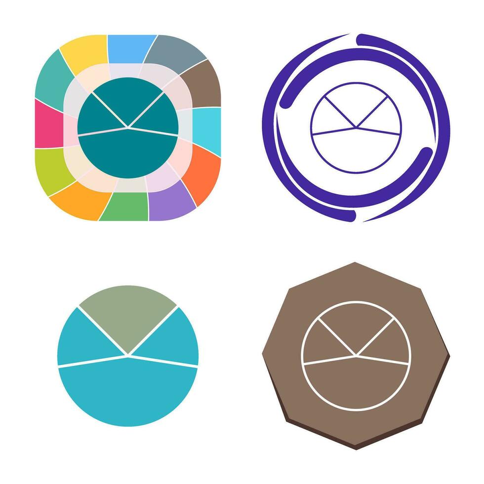 Pie Chart Analysis Vector Icon