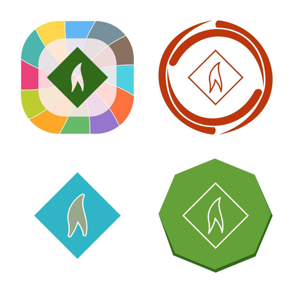 Flammable Material Vector Icon
