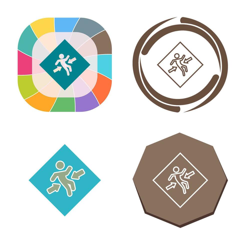 Crush Zone Vector Icon