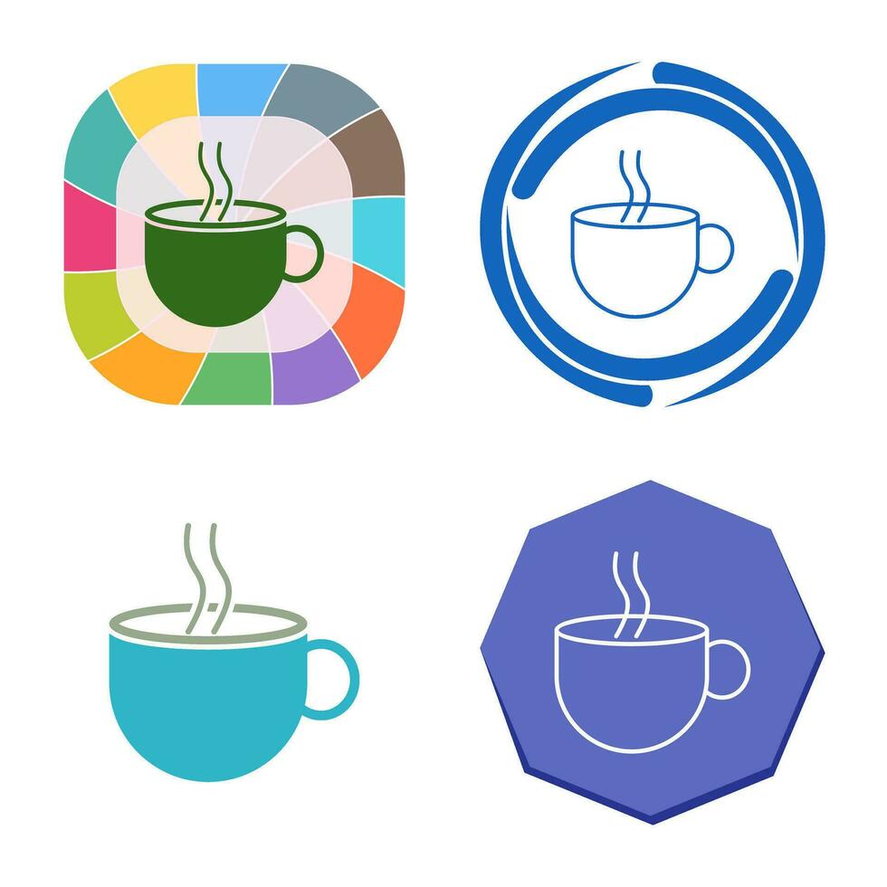 Hot Coffee Vector Icon