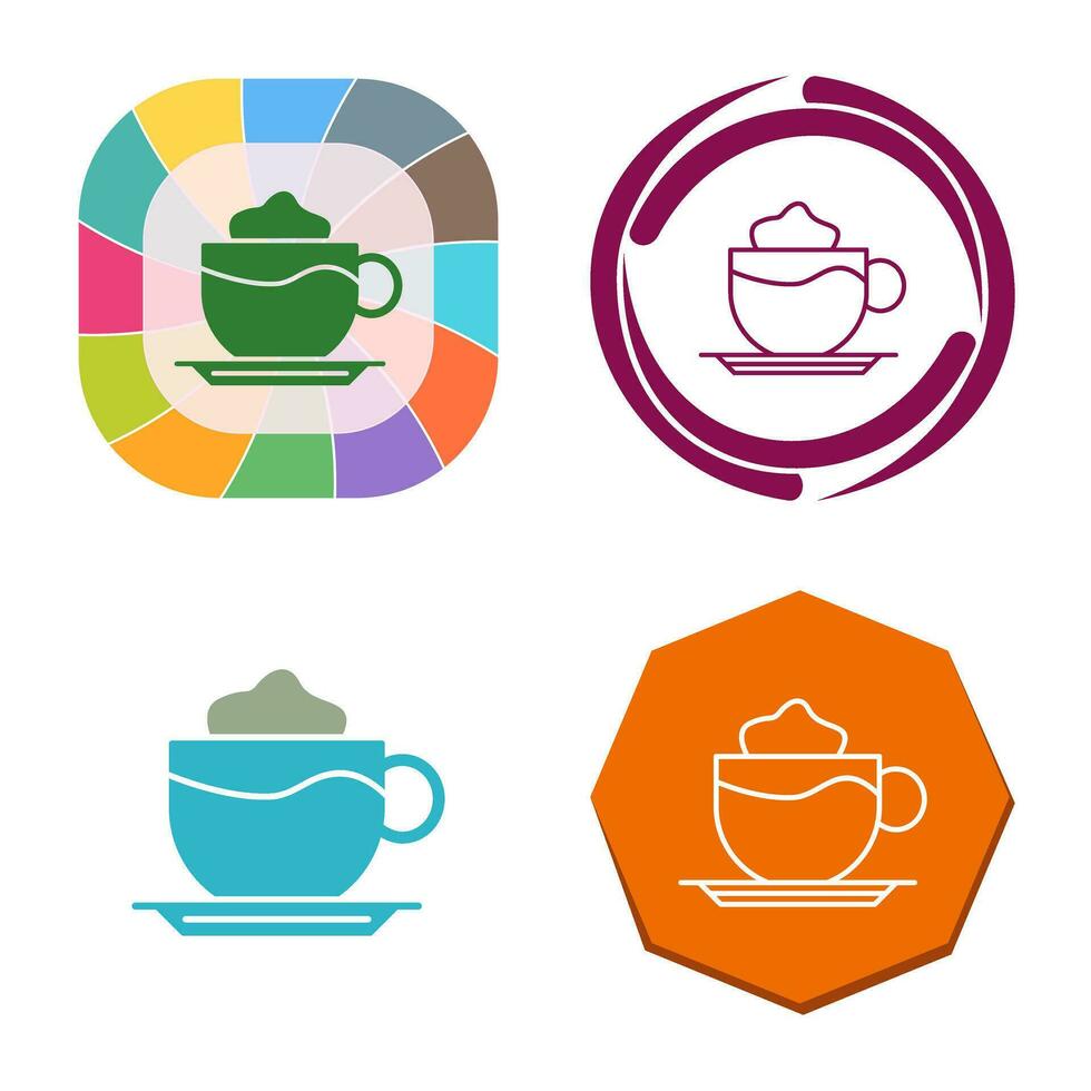 Latte Vector Icon