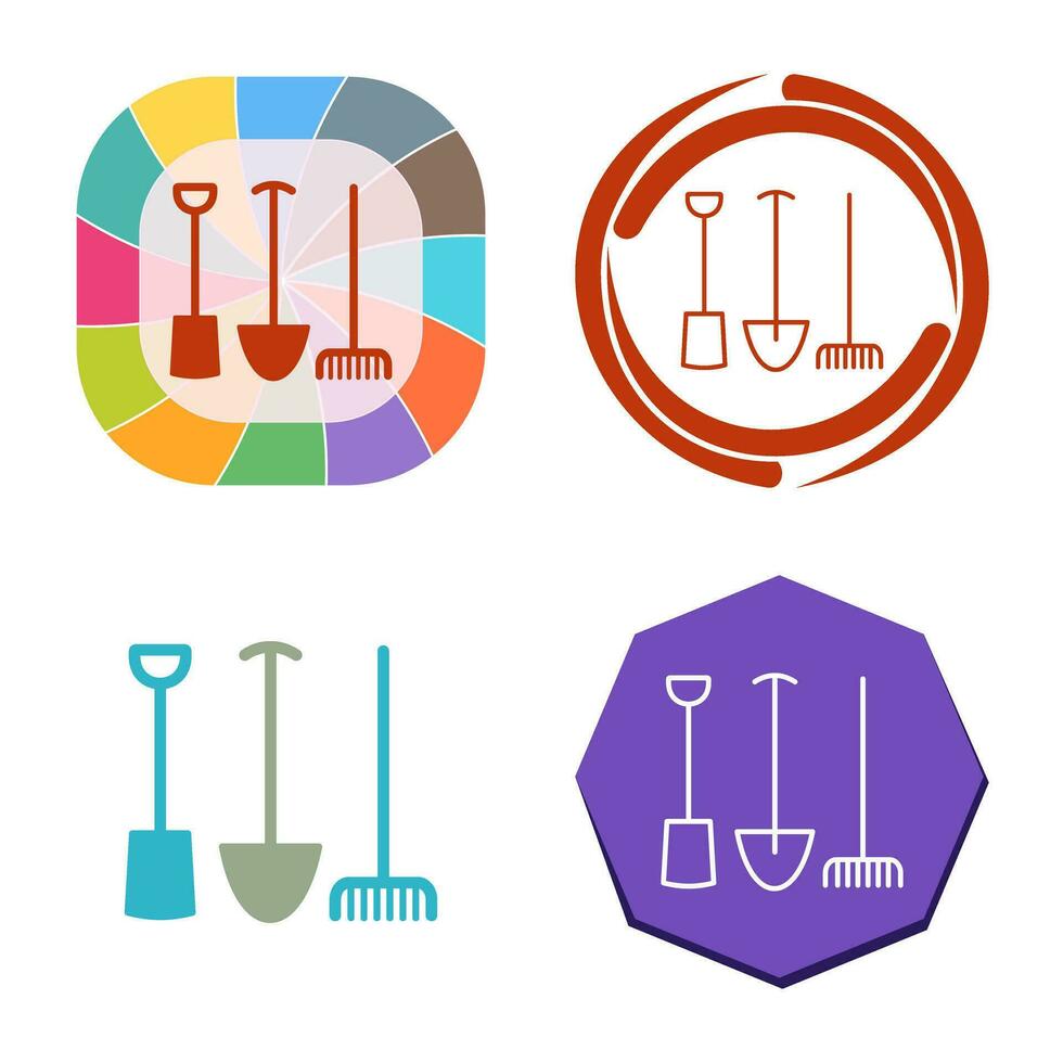 Gardening Tools Vector Icon