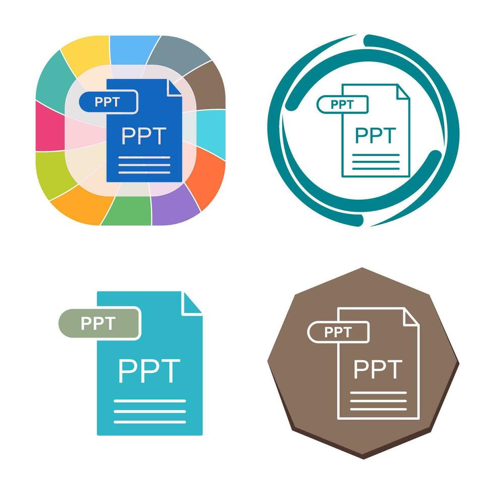 PPT Vector Icon