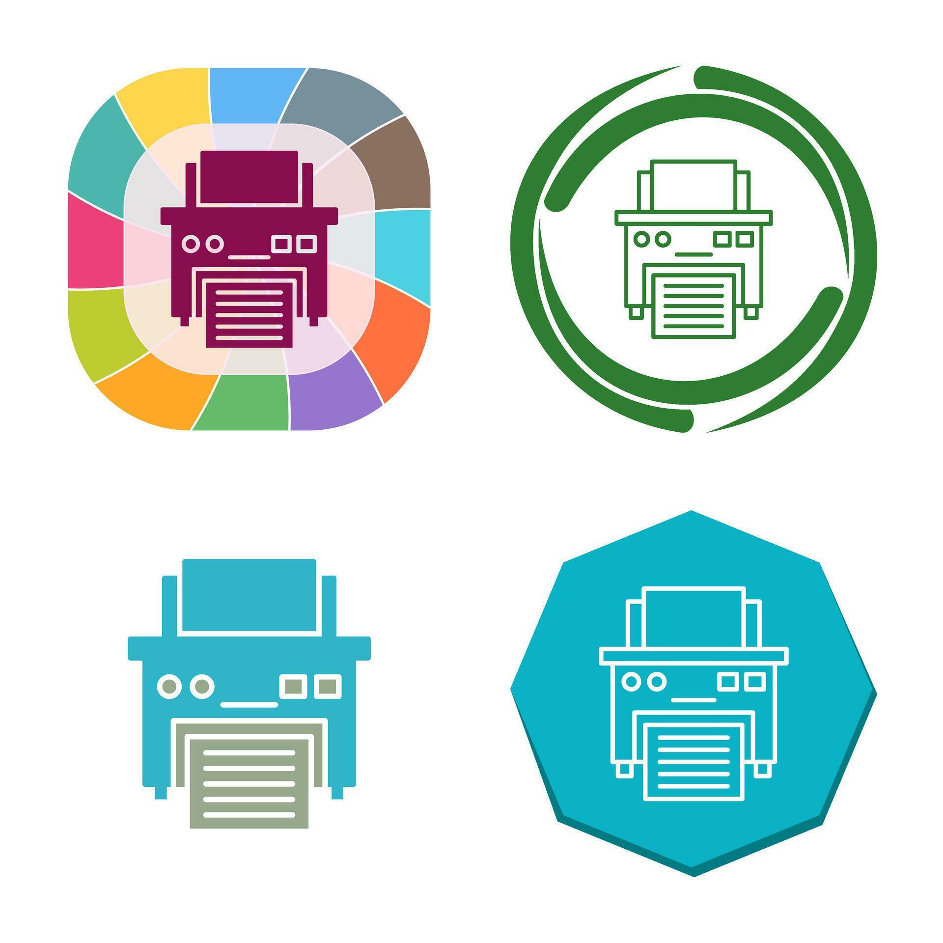 Printer Vector Icon 31673956 Vector Art at Vecteezy