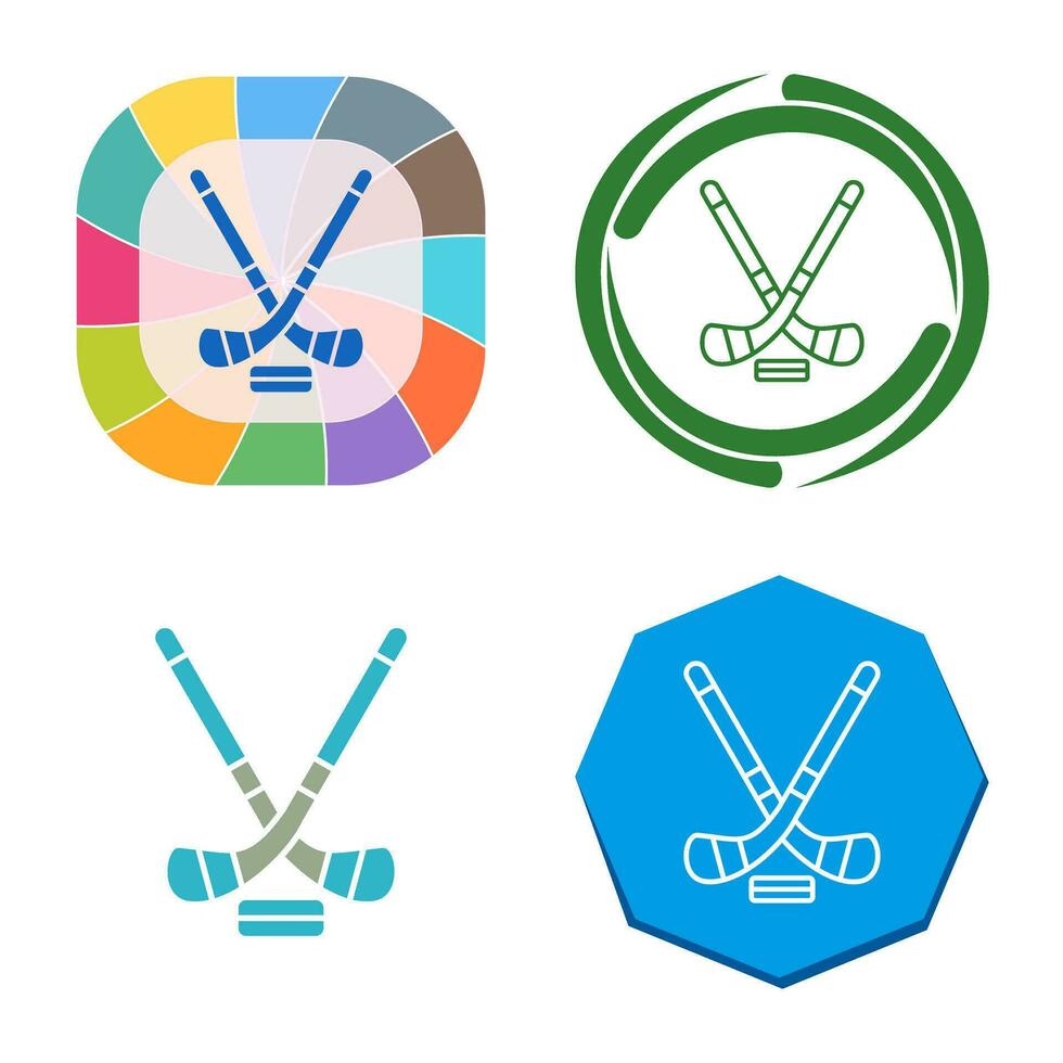 Ice Hockey Vector Icon