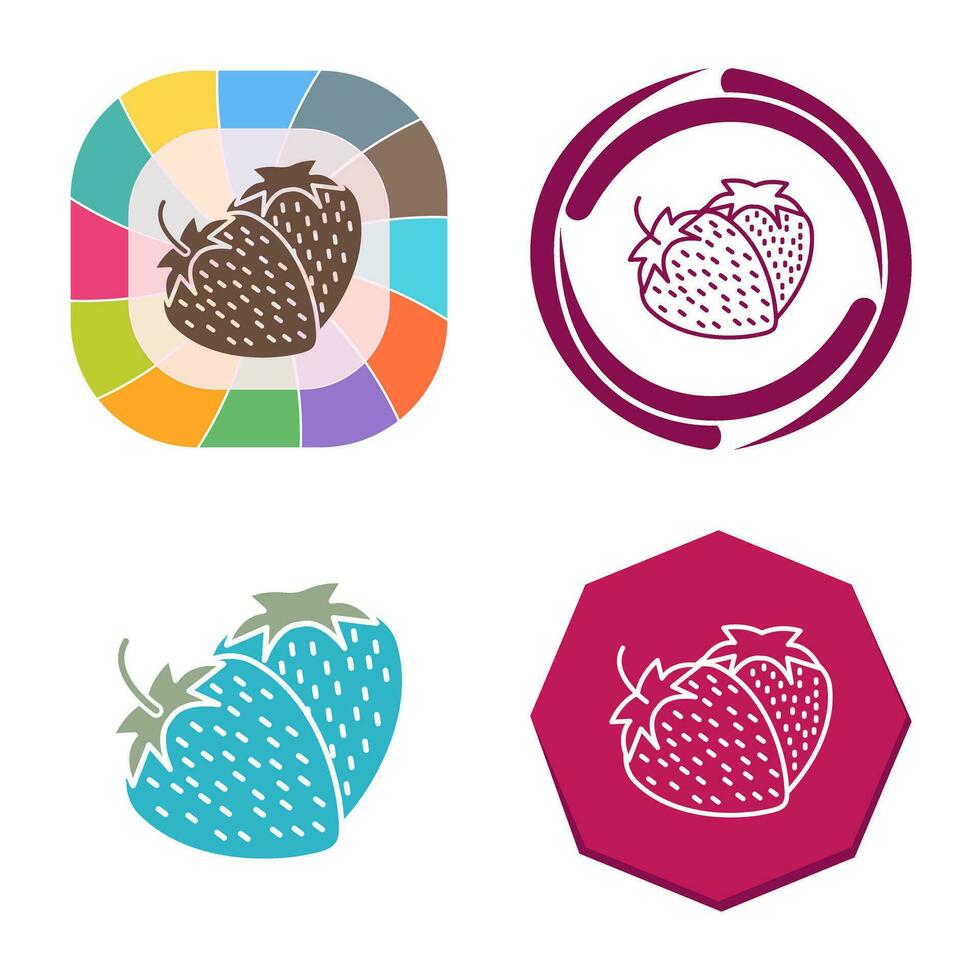 Strawberry Vector Icon
