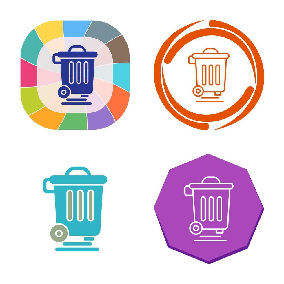 Dustbin Vector Icon