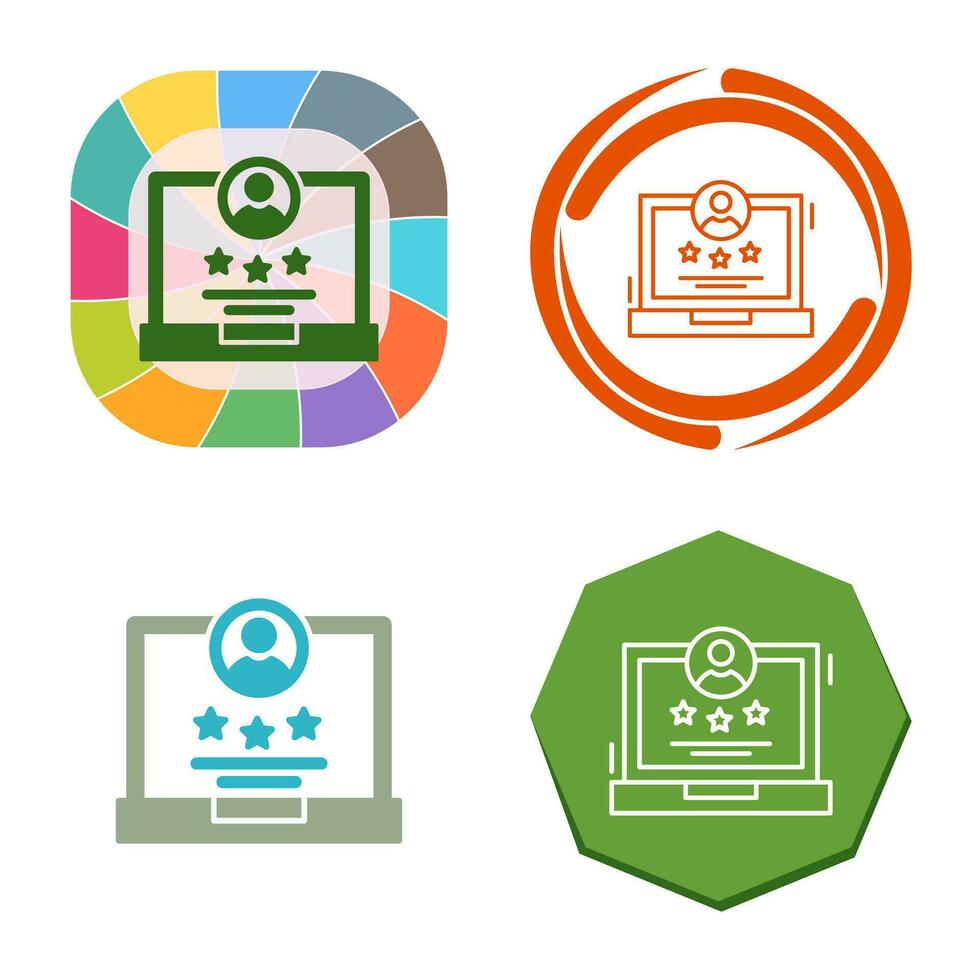 Rating Vector Icon
