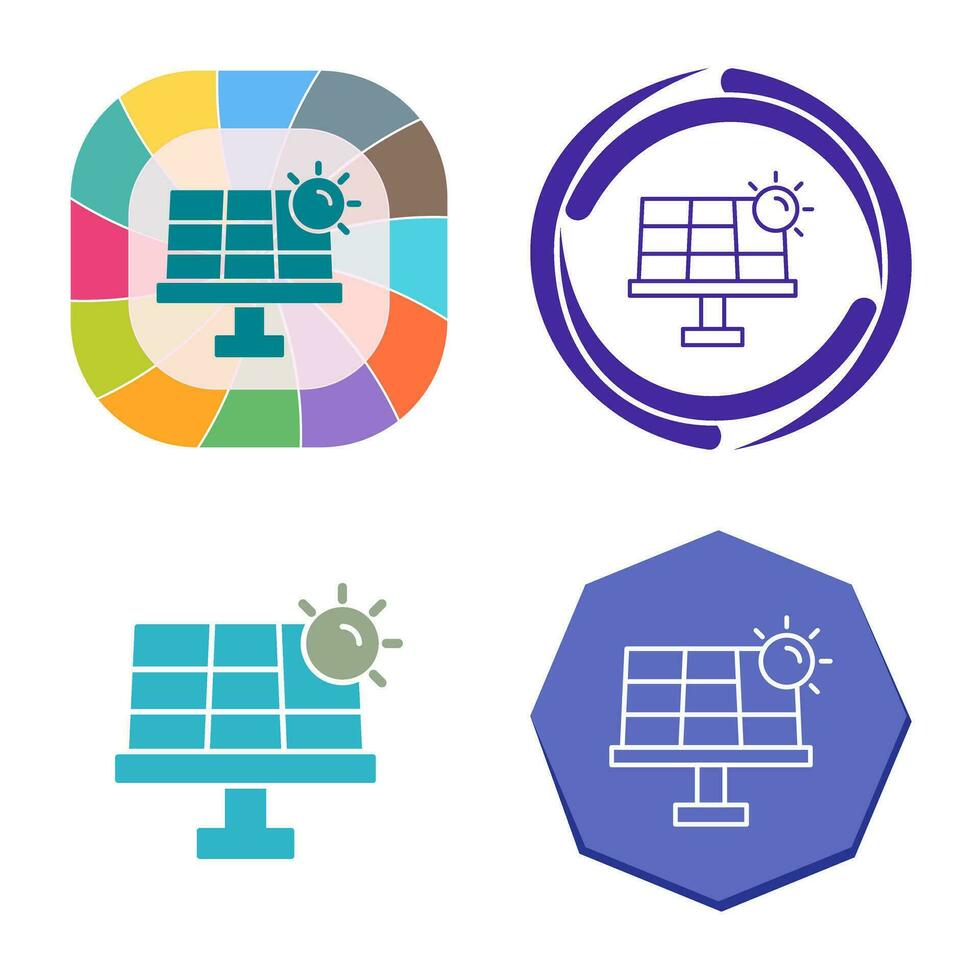 Solar Energy Vector Icon