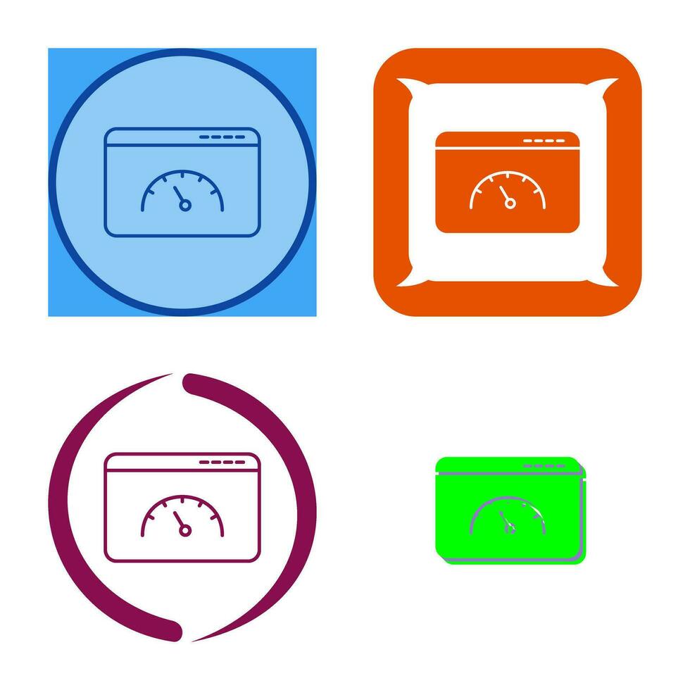 Page Speed Vector Icon