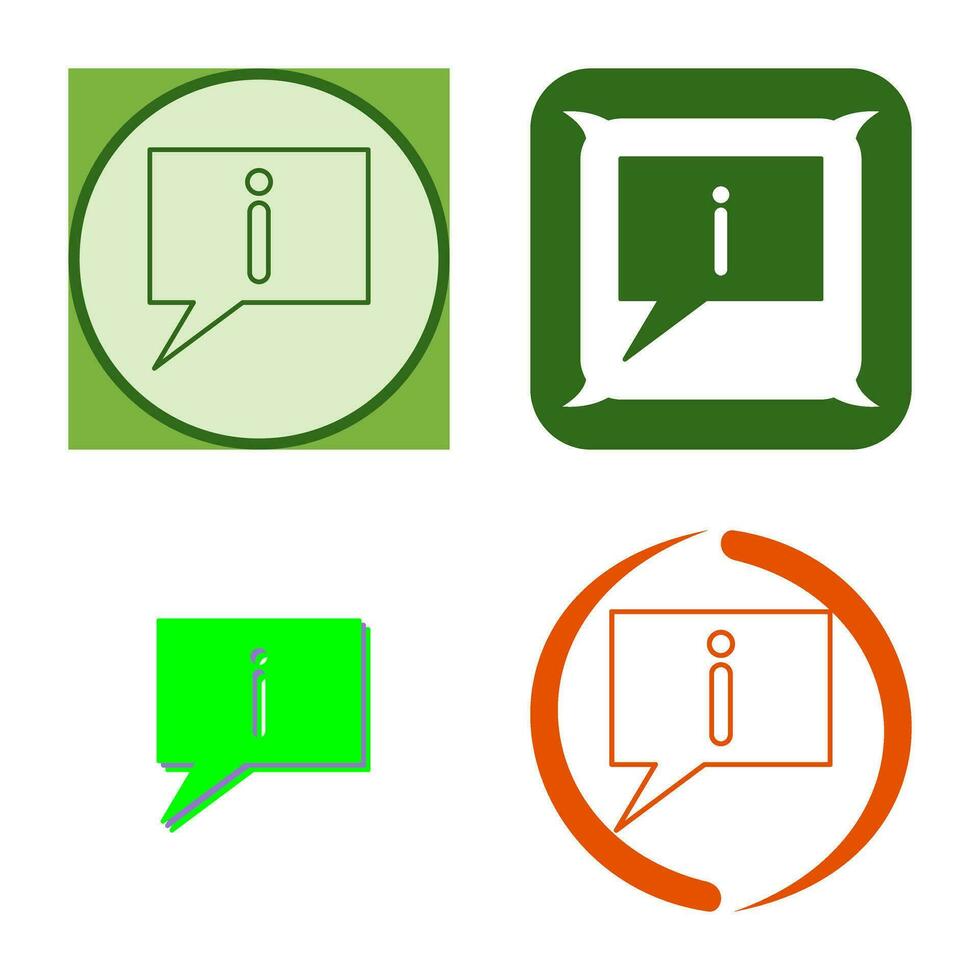 Information Vector Icon