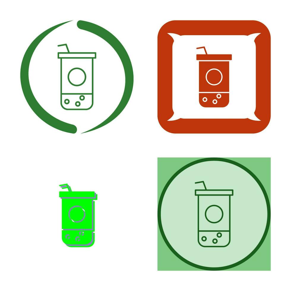 Chocolate Shake Vector Icon