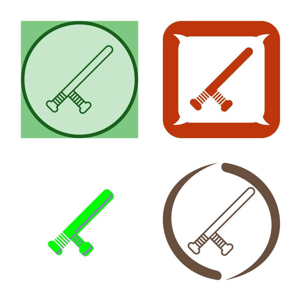Baton Vector Icon