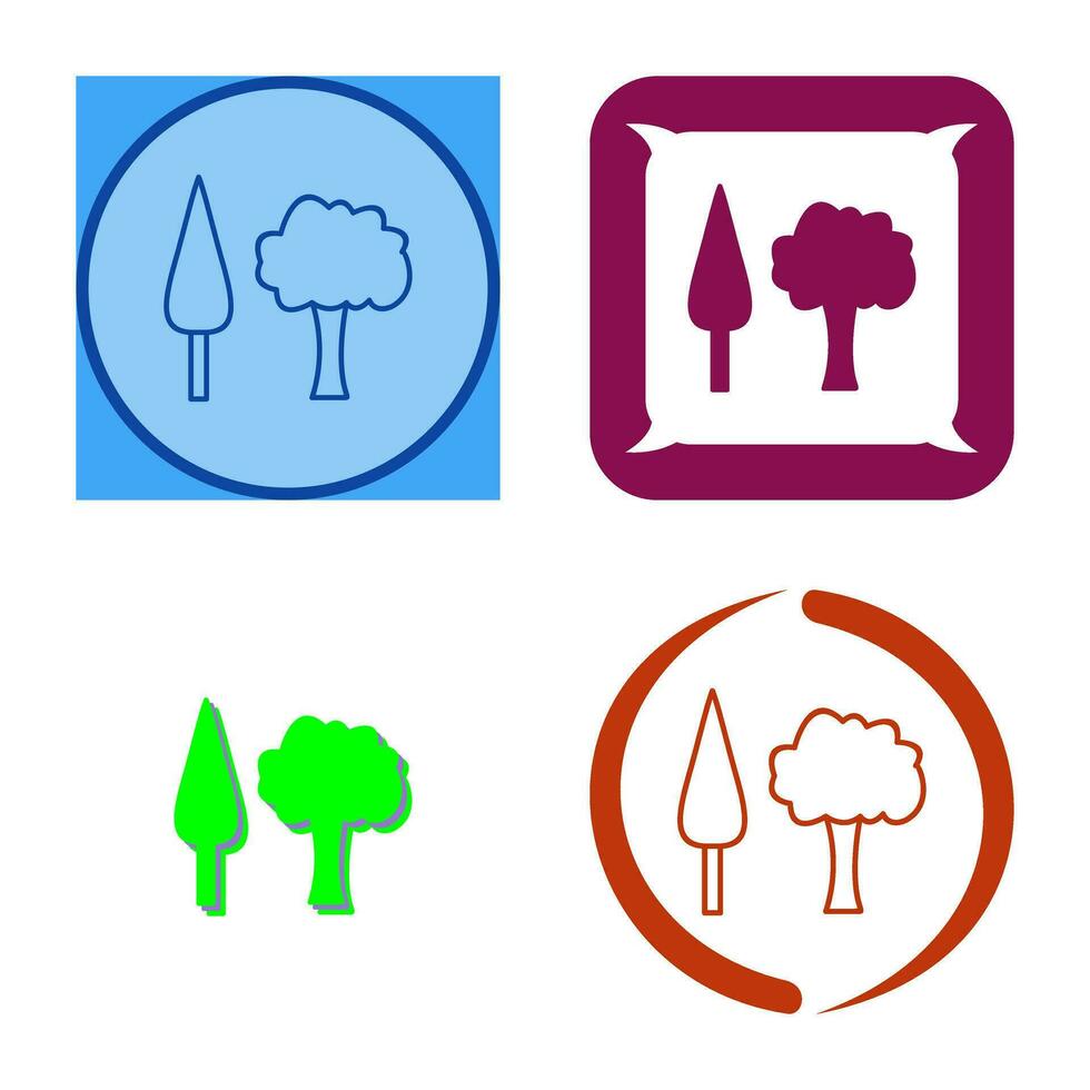 Trees Vector Icon