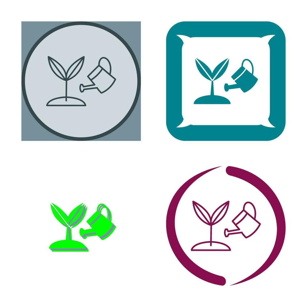 Growing Plant Vector Icon
