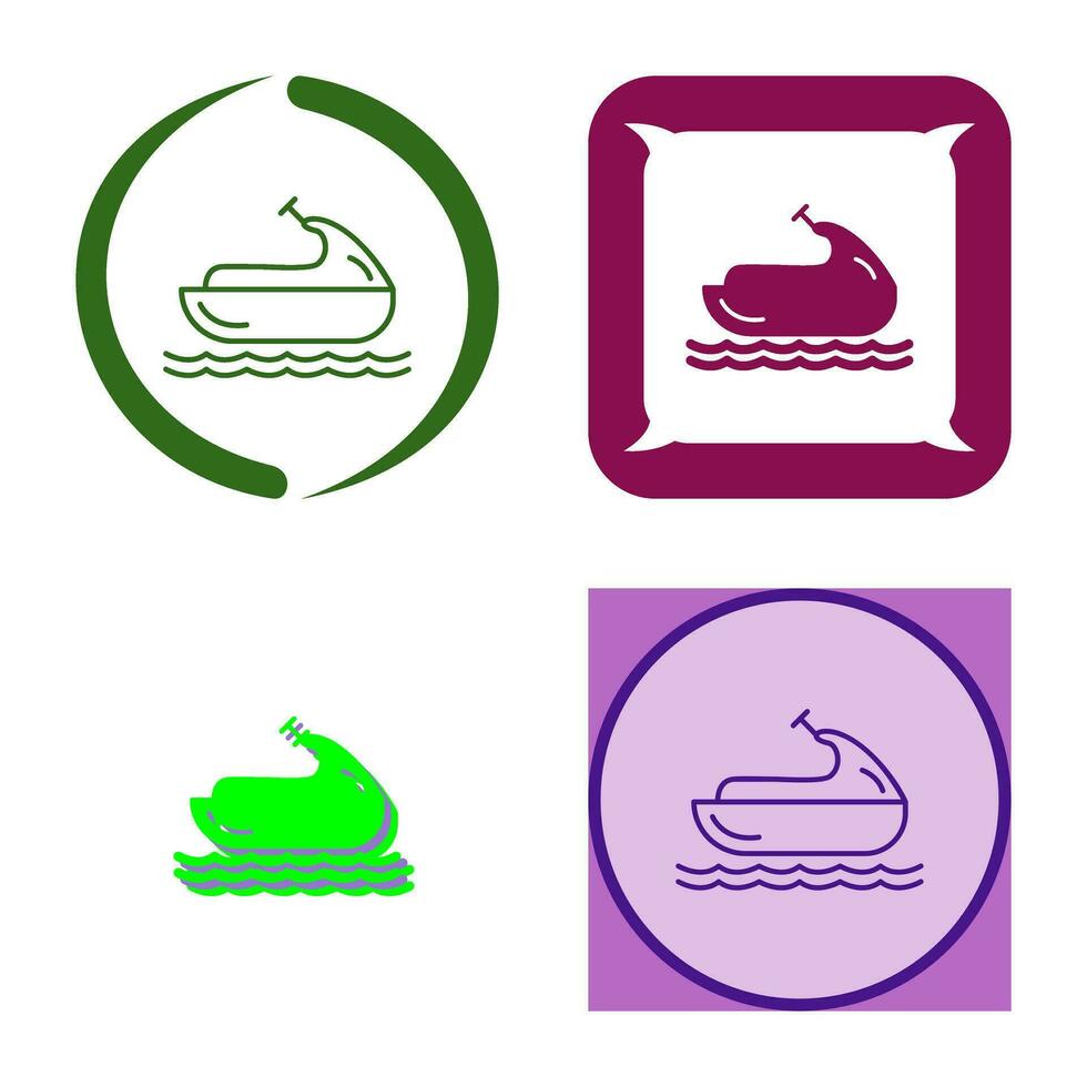 Jet Ski Vector Icon